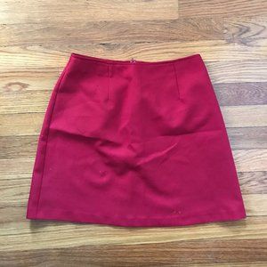Red Pencil Skirt